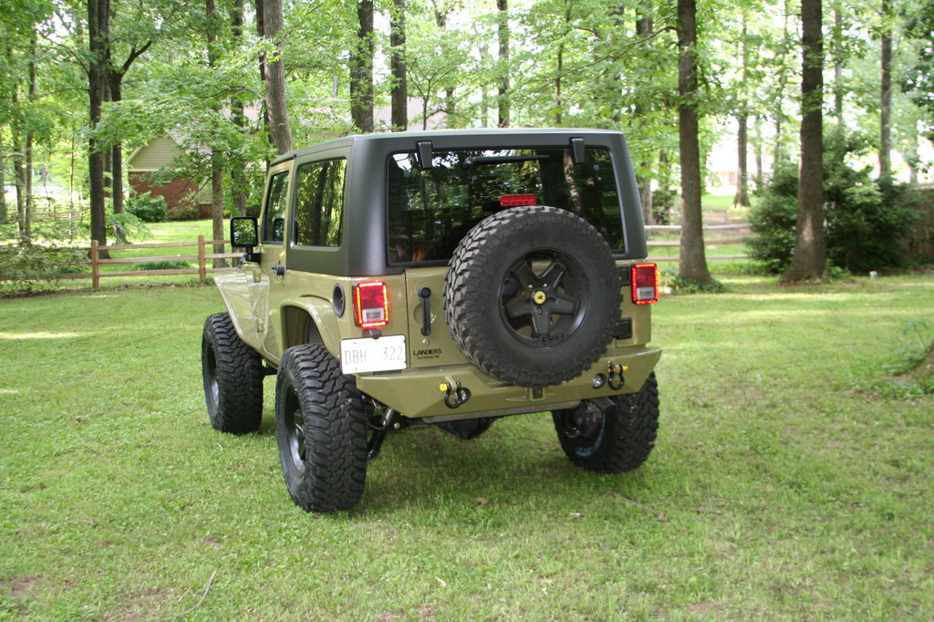 Crusher Flares and lift kit installed today! Jeep Wrangler Forum
